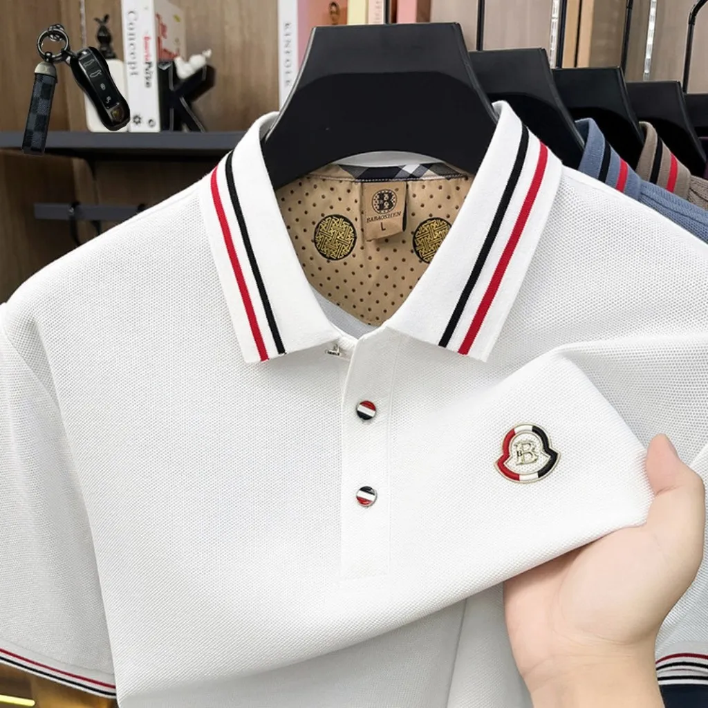 P140 26 Quality POLO 【 🔑】， Quality ， Breathable ， LOGO， ⚡️ T ⚡️ ， ！Sizes：M-4XL（ 210 、 。